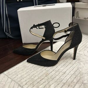 black heels